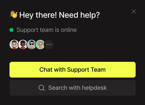 Feature helpdesk