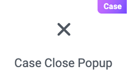 Wiget popup